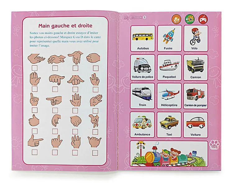 Mon Livre Interactif Bilingue – Apprendre en jouant, en français & en anglais