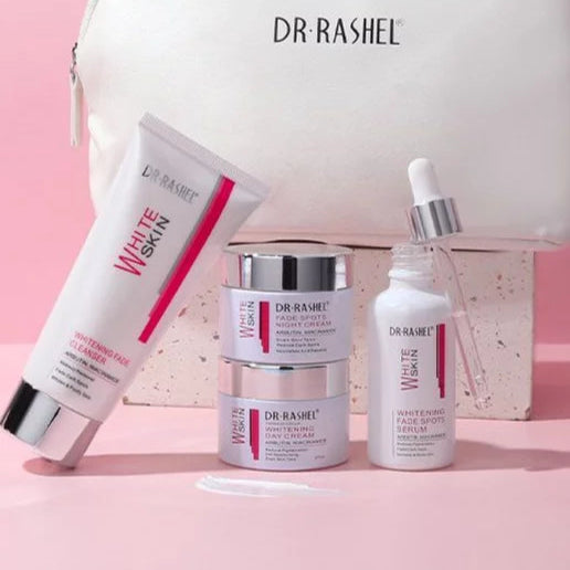 DR RASHEL® Éclat Total 4-en-1 – kit Anti-Taches, Unifiant & Éclaircissant pour une Peau Zéro Défaut