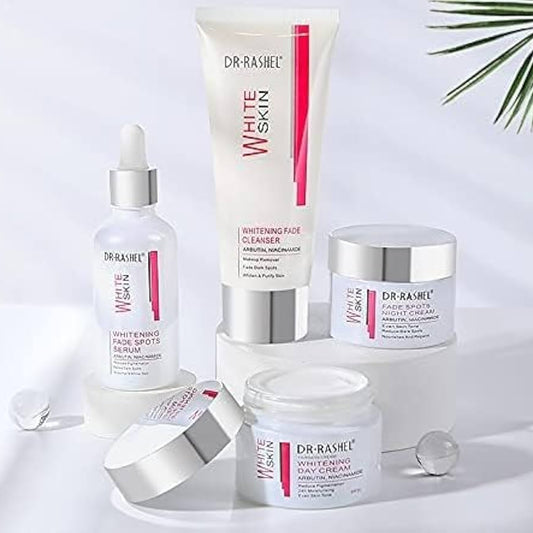 DR RASHEL® Éclat Total 4-en-1 – kit Anti-Taches, Unifiant & Éclaircissant pour une Peau Zéro Défaut