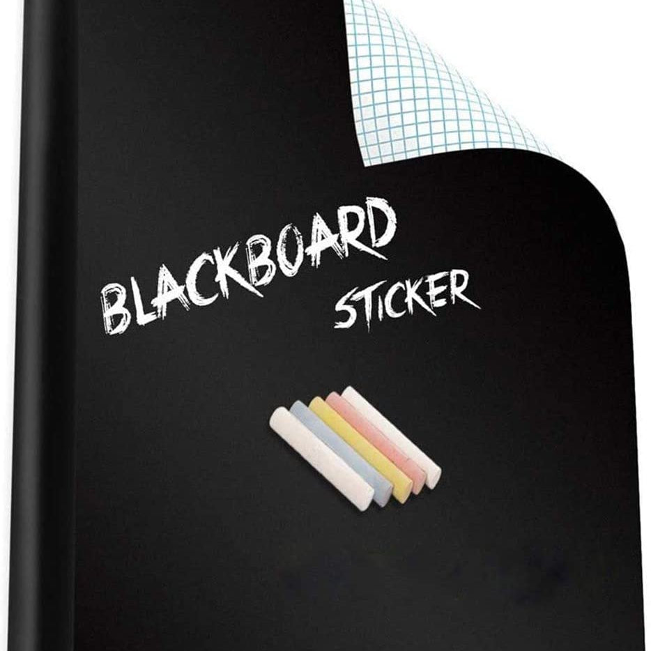 Tableau Noir Adhésif Effaçable – Écrivez, Dessinez, Organisez où vous voulez !