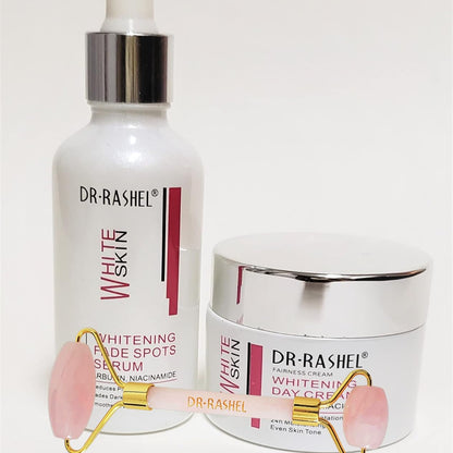 DR RASHEL® Éclat Total 4-en-1 – kit Anti-Taches, Unifiant & Éclaircissant pour une Peau Zéro Défaut