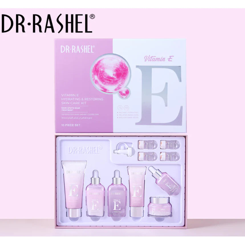 DR RASHEL VITAMINE E™ – Kit de Soin Réparateur & Hydratant Intense | Anti-Tâches & Anti-Rides