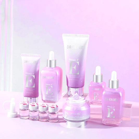 DR RASHEL VITAMINE E™ – Kit de Soin Réparateur & Hydratant Intense | Anti-Tâches & Anti-Rides