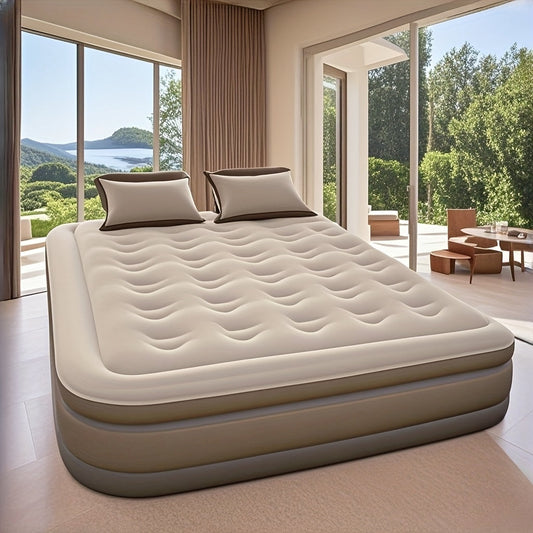 🛏️ EasyBed™ – Lit Gonflable Double Confort XXL | Repos Instantané, N’importe Où