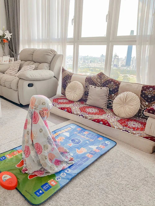 Tapis de Prière Éducatif Interactif  – Apprends la prière en t'amusant !