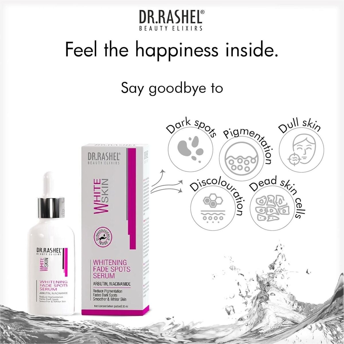 DR RASHEL® Éclat Total 4-en-1 – kit Anti-Taches, Unifiant & Éclaircissant pour une Peau Zéro Défaut