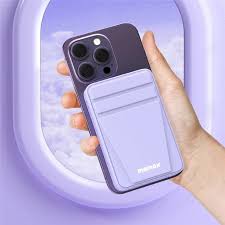 Momax Q-Mag Power  – Batterie 10 000 mAh MagSafe &amp; Sans Fil | Recharge Rapide &amp; Support Intégré